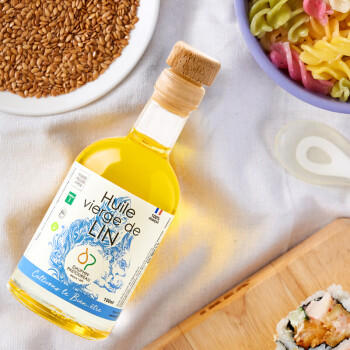 多斐（DAUPHIN PASTOUREAU）亚麻籽油100ml【法国进口】冷压榨调味油凉拌热炒食用油 /粮油调味 /食用油 /特色食用油 商品图2