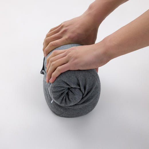 自然醒便携记忆棉旅行枕露营午睡旅行出差便携枕头旅游枕头靠枕护颈枕芯XK 商品图11