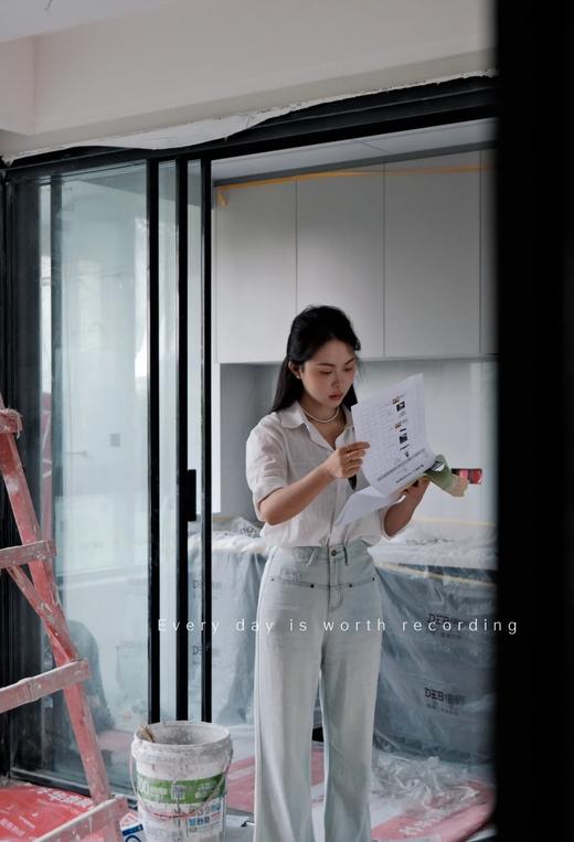 RL芯片款拉夫亚麻马标刺绣老钱风棉麻衬衣 商品图10