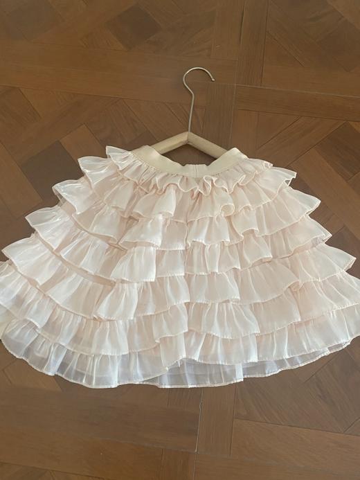 梦幻褶边纱裙 商品图0