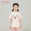 【商场同款】熳洁儿 短袖七分裤女童家居服人棉可爱25203605 商品缩略图1