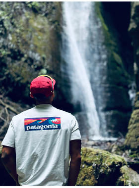 8塔 海浪印花速干圆领短袖 宽松版型 TX482