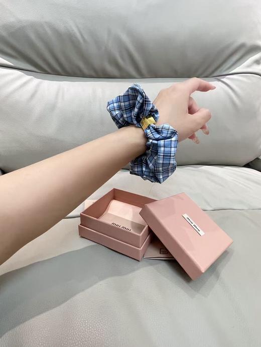 【sssp1】羔端时尚格纹女士发绳！！ 商品图0