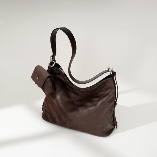 【预售3天】2025新款复古单肩斜挎包大容量通勤包女包托特包F9875 商品图4