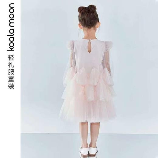 考拉月亮【特价不退】【海洋派对】童装春夏款女童网纱连衣裙蓬松裙摆儿童礼服C11Q2725K 商品图3