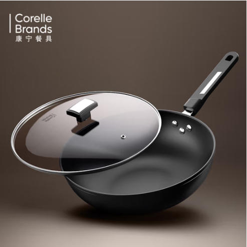康宁零涂层精铁炒锅 CB-JSG04-SL/KZ 32cm 商品图1