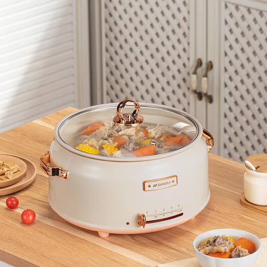 山水（SANSUI）5L分体式多功能电火锅SHG-5306 商品图3