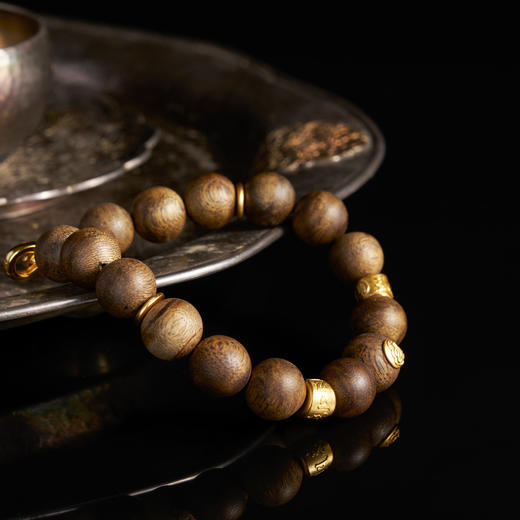 六字箴言沉香手串 商品图5