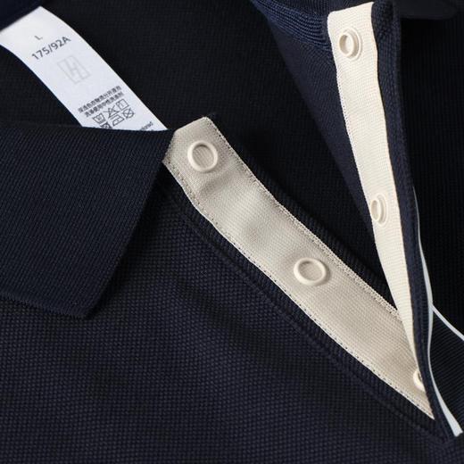 夏季低碳长绒棉舒适柔软翻领商务短袖polo衫  HLS-GS82025 商品图3