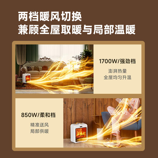 山水（SANSUI）仿真焰火取暖器SDN-2097 商品图2