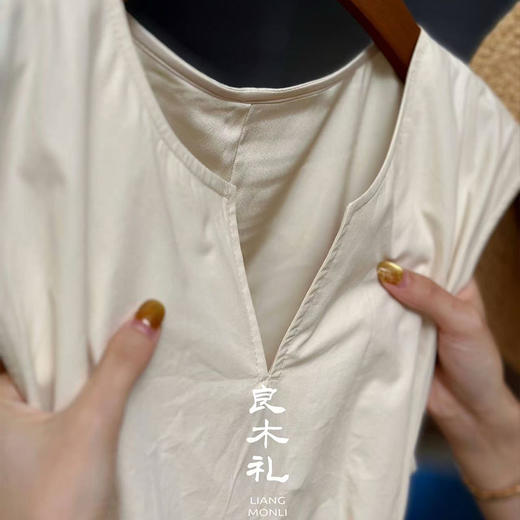 【预售7天】良木礼无袖连衣裙（腰带） 商品图1