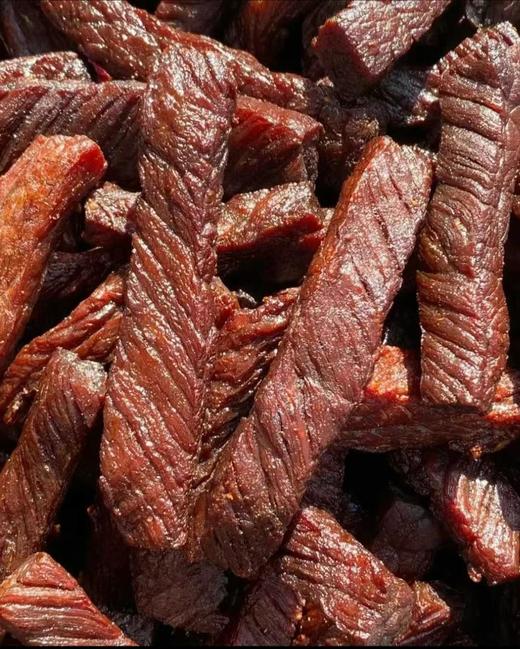 内蒙古阿希泰风干牛肉干  原切 越嚼越香  纹路可以拉丝！内带独立小包 传统工艺制作 商品图4