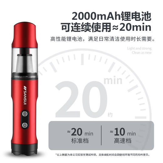 山水（SANSUI）多功能随手吸尘器SSD-X6 商品图3