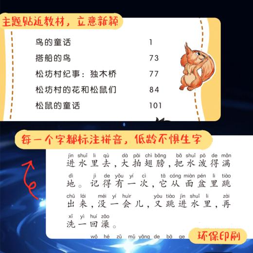 《搭船的鸟 》郭风 小学课外阅读推荐书目 商品图3