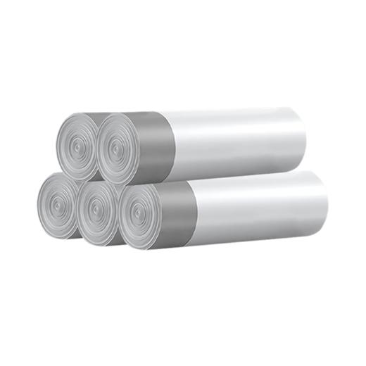 【积分兑换】全格（Quange）简约抽绳式垃圾袋加厚  简约抽绳5卷【100只】HC010207 商品图0