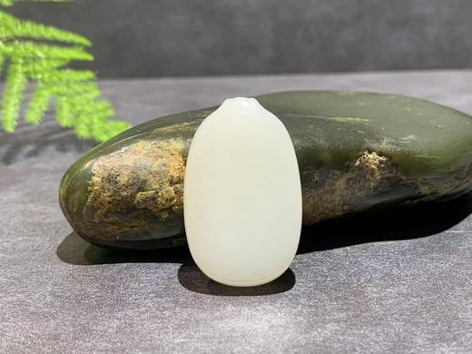 【御珠宫坊】羊脂白玉无事牌 商品图1