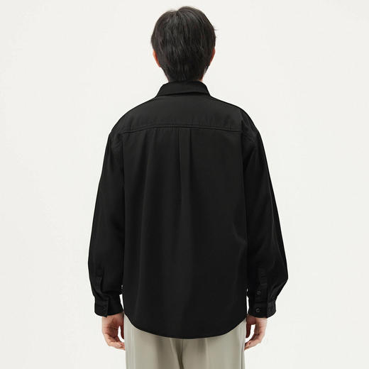 gxg.jeans男装 多色水洗设计简约宽松牛仔衬衫外套男 25年春热卖 商品图4