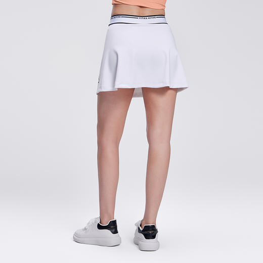 A字网球裙女波形裙摆半身裙弹力透气运动短裙21141 商品图1