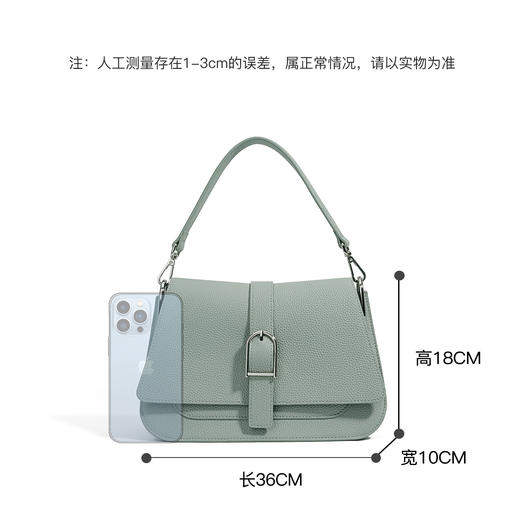 【预售3天】2025新款单肩包小众设计高级女包斜挎包简约百搭通勤精致手提包M8503 商品图3
