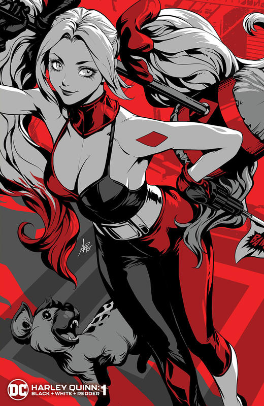 哈莉奎茵 Harley Quinn Black White Redder 商品图10