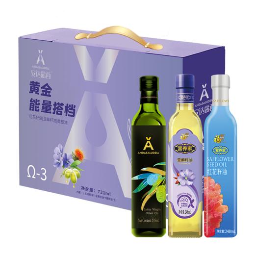 中粮福临门黄金能量搭档礼盒731ml 商品图0