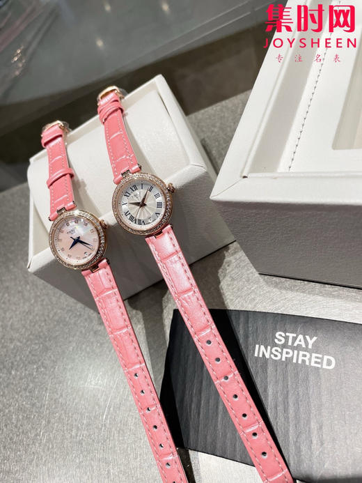 天梭新款嘉丽系列"小美人" 女士石英腕表 整体非常简洁 商品图0