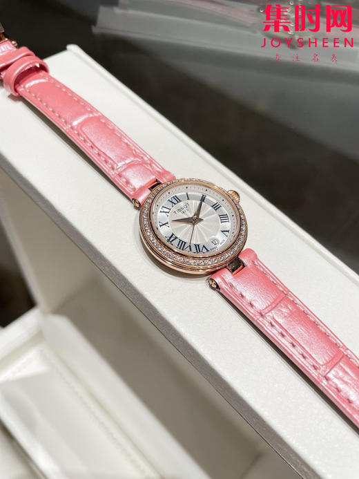 天梭新款嘉丽系列"小美人" 女士石英腕表 整体非常简洁 商品图5