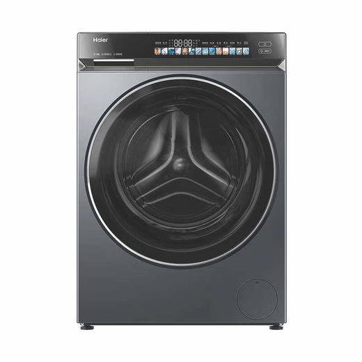 海尔（Haier）滚筒洗衣机全自动单洗 云溪581 超薄10公斤大容量XQG100-BLDE581HU1 商品图0