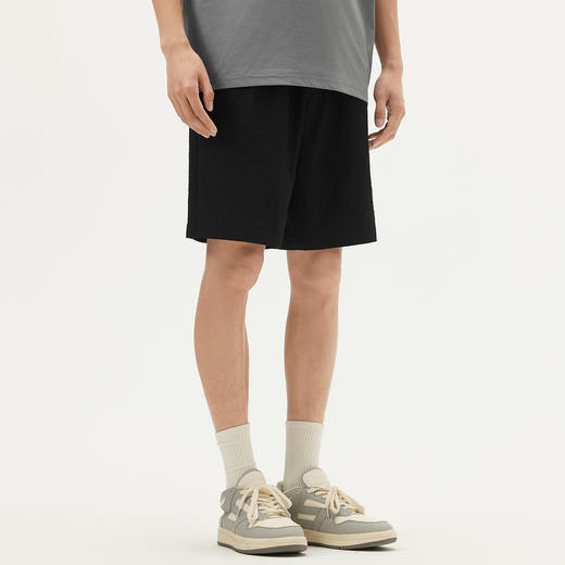 gxg.jeans男装 多色泡泡纱基础简约宽松休闲短裤男士 25年夏热卖 商品图1