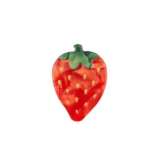 北京仓｜Coucou Suzette-Strawberry-草莓 胸针［法国设计师］ 商品图5
