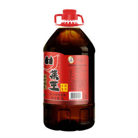 川菜王古法小榨浓香菜籽油5L物理压榨非转基因四川特色风味食用油 /粮油调味 /食用油 /菜籽油
