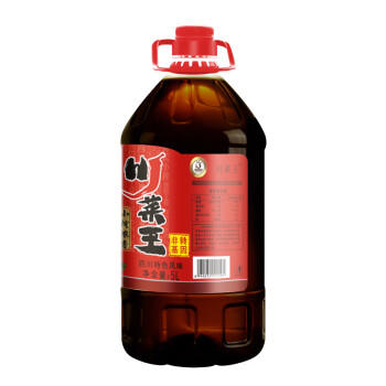 川菜王古法小榨浓香菜籽油5L物理压榨非转基因四川特色风味食用油 /粮油调味 /食用油 /菜籽油 商品图0