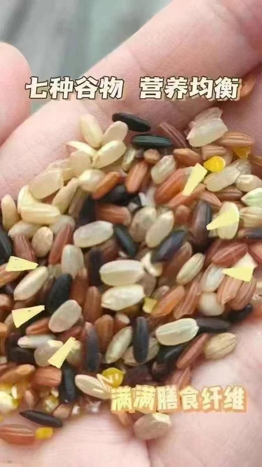 周一取货：【七色糙米】一袋4斤，营养均衡，高饱腹，吃出健康的搭配粗粮。 商品图3