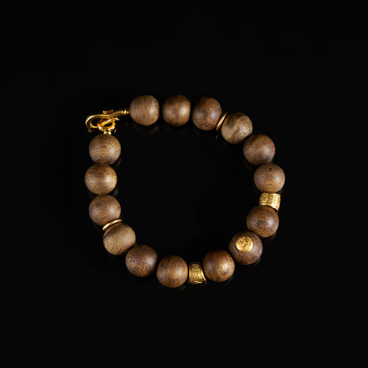 六字箴言沉香手串 商品图3