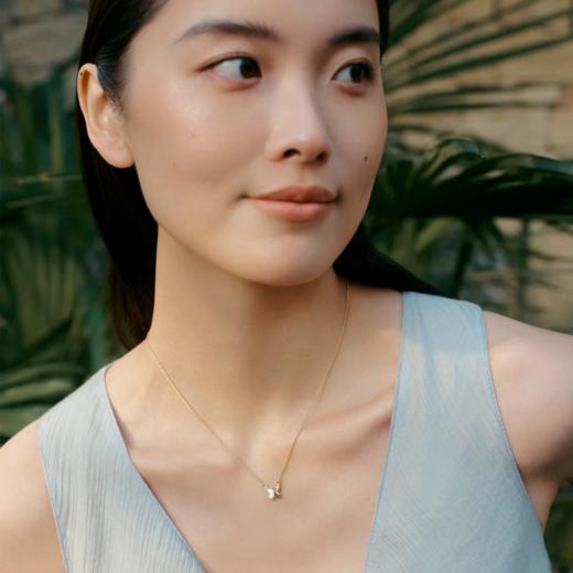 2楼「新品」Fellala/翡拉拉「化蝶」系列白色蝴蝶项链轻奢精致颈饰货号925419208吊牌价1099现价989 商品图2