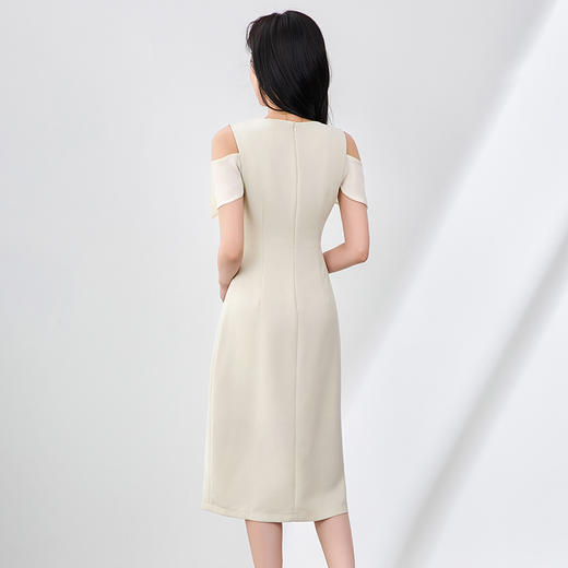 「高货wl」全新升级【铂金会员358/天猫479/差价121】(14117)洛诗琳法式名媛气质连衣裙2025夏季设计感收腰显瘦裙子 商品图2