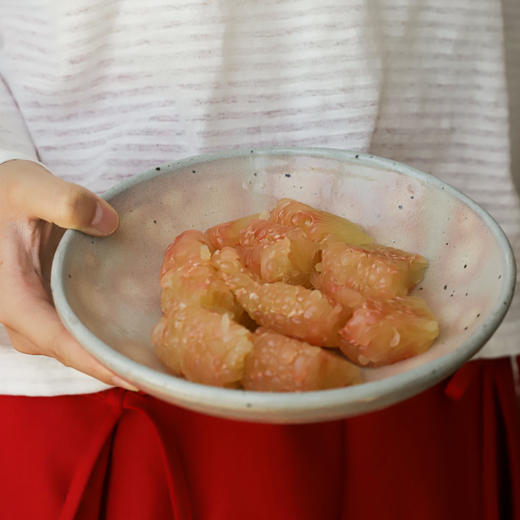 中国 钟友健  陶器 圆盘 高足盘 豆皿 壶承 开片纹 商品图2