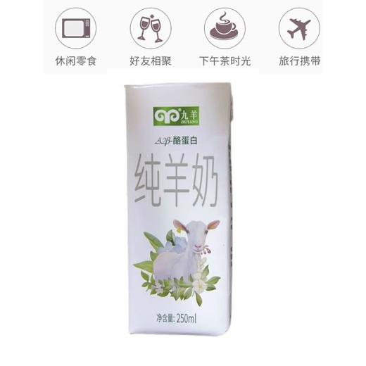 TD九羊250gA2β利乐砖纯羊奶 商品图1