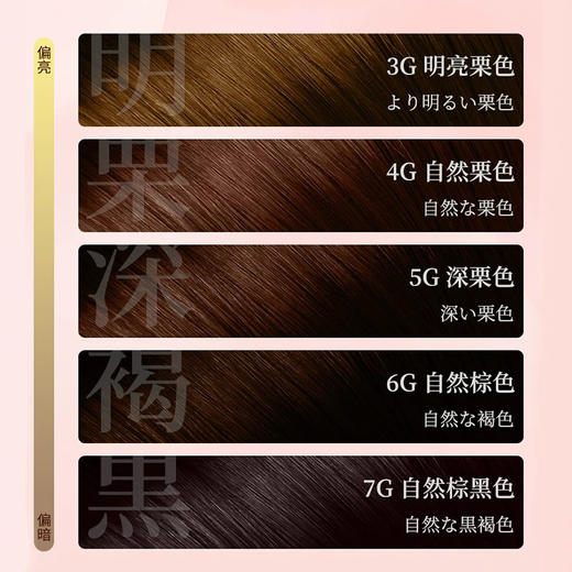 美源可瑞慕染发膏（7G自然棕黑色） 商品图3