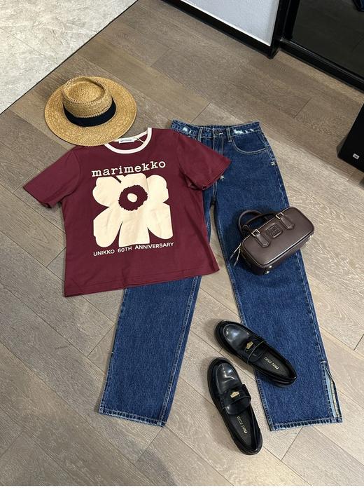 芬兰品牌【Unikko游霓可印花】亚洲限定系列Marimek*ko短袖T恤 商品图14