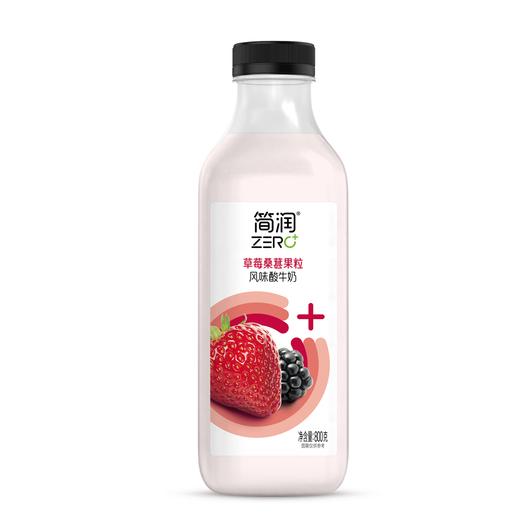 TD简润800g草莓桑葚果粒酸牛奶 商品图0