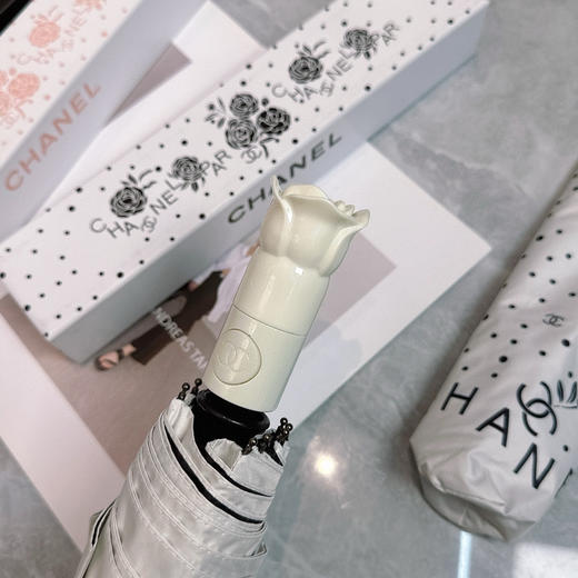 夏季特惠💰230 CHANEL 香奈儿 夏季新款 全自动折叠晴雨伞 商品图2