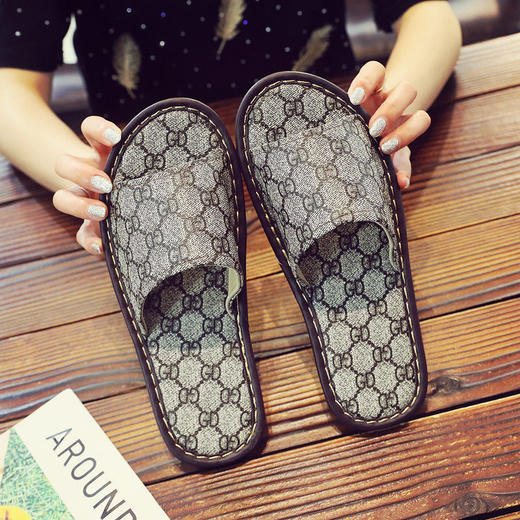 雀说男女拖鞋女夏季居家用室内防滑情侣大牌家居男夏天凉拖鞋AL 商品图5