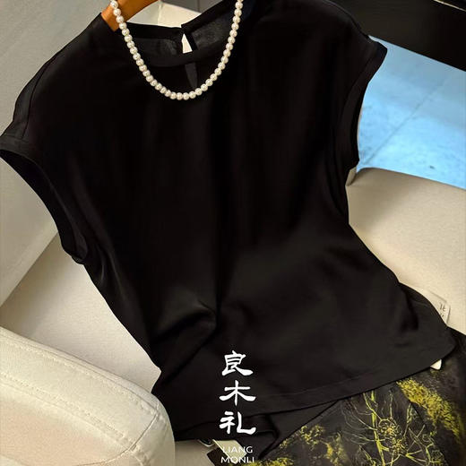 【预售7天】真丝上衣3706&香云纱真丝半裙25042 商品图3