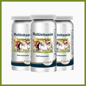 丹麦Camette凯麦特 综合维生素120粒/瓶