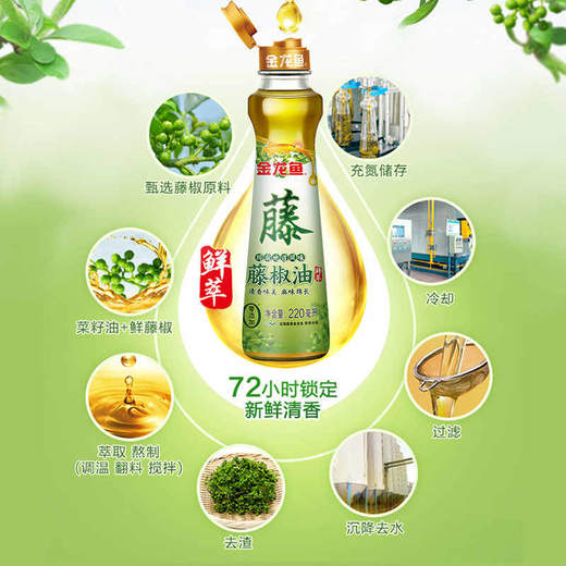 金龙鱼藤椒油220ml 商品图2