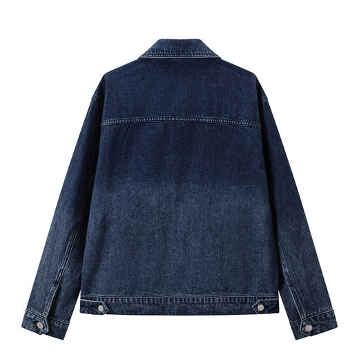 gxg.jeans男装  渐变水洗复古宽松休闲牛仔夹克外套男 25年夏热卖 商品图4