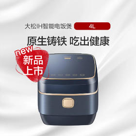 IH智能电饭煲 无涂层铸铁GDCF-4015C (深空灰+香槟金)（TOSOT）