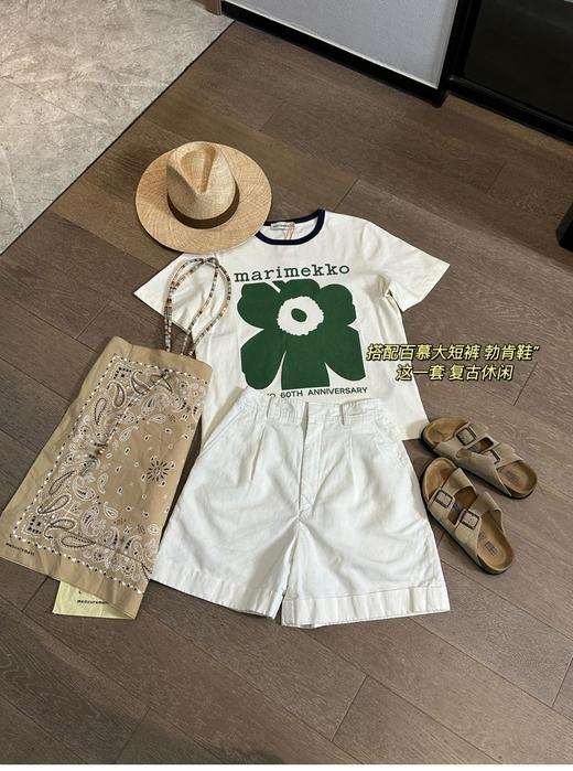 芬兰品牌【Unikko游霓可印花】亚洲限定系列Marimek*ko短袖T恤 商品图13