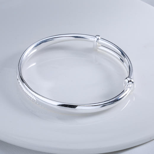 【宏艺珠宝】穗穗平安·足银手镯 商品图2